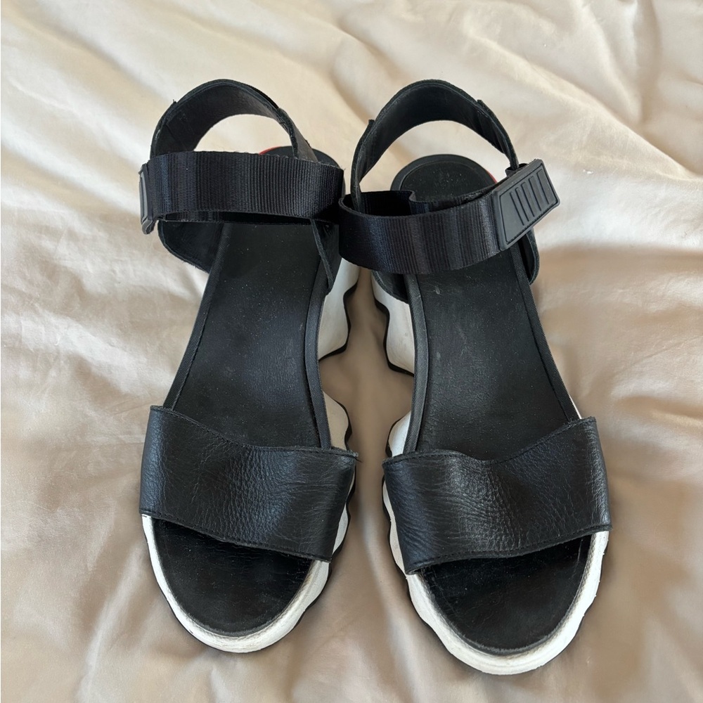 Sorel Black Women's Sandals